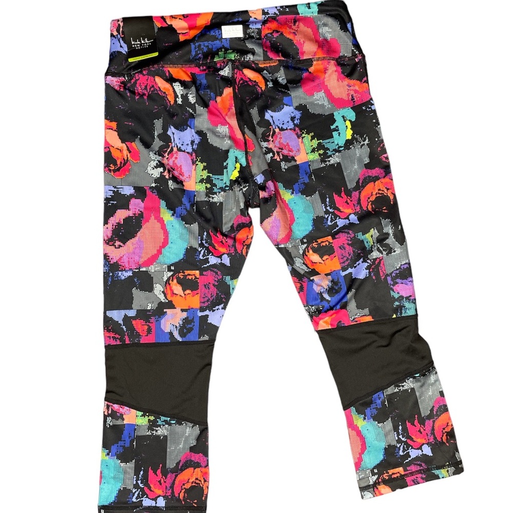 Nicole miller New York active tight capri fit women’s capri workout pants size M - Picture 2 of 5